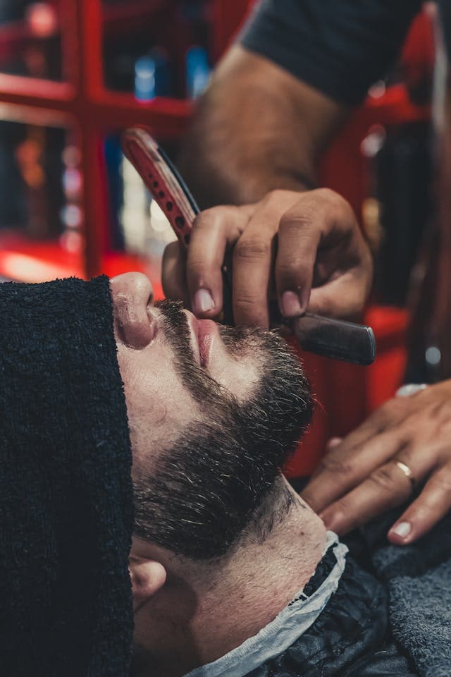 Classic barbershop interior